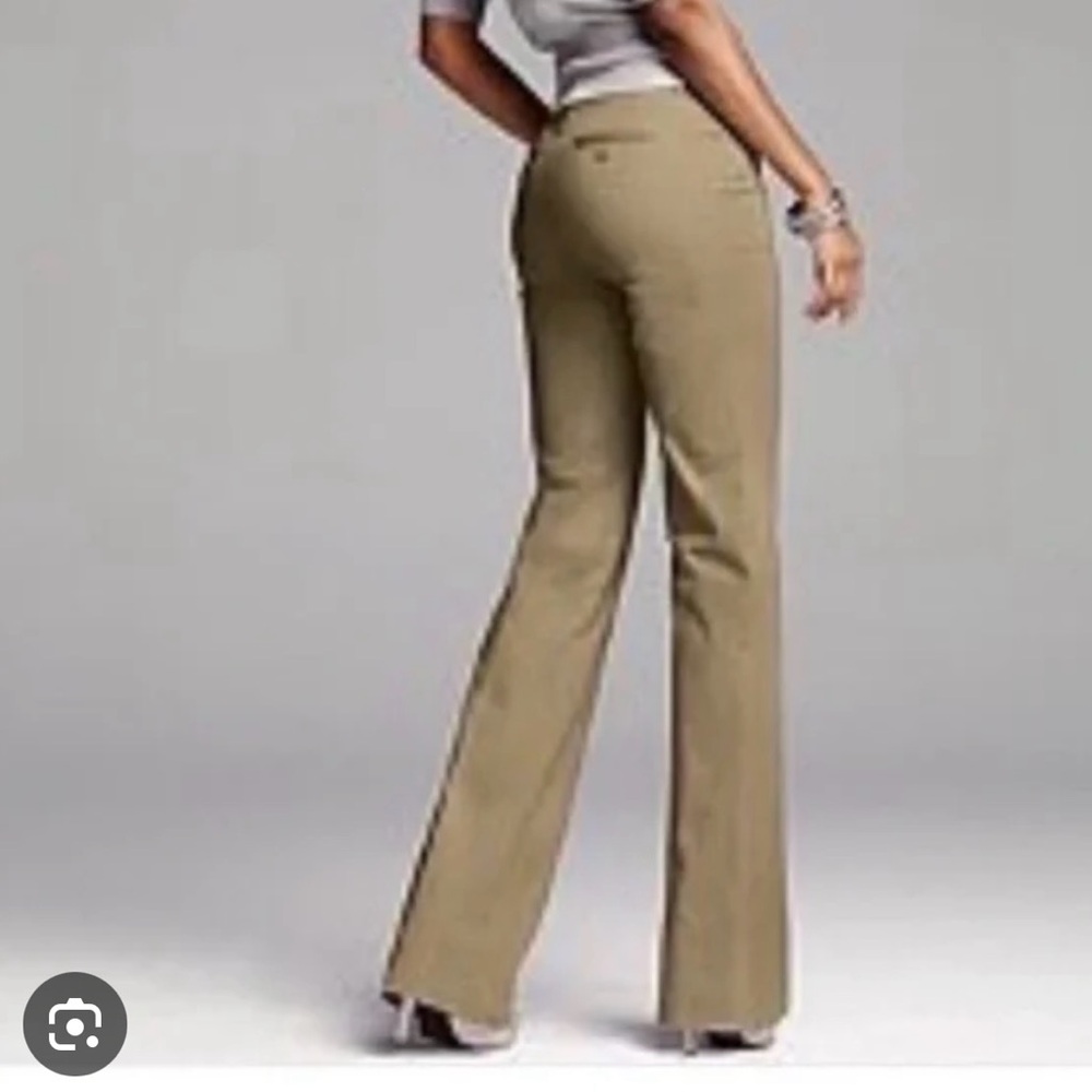 Body By Victoria “The Christie” fit Khaki Dress Pants